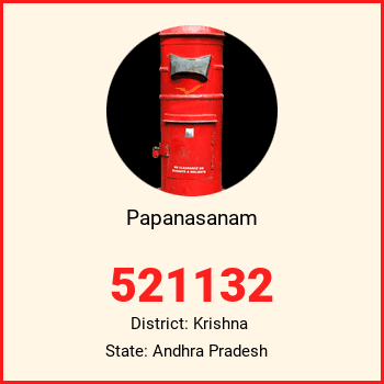Papanasanam pin code, district Krishna in Andhra Pradesh