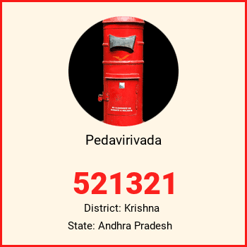 Pedavirivada pin code, district Krishna in Andhra Pradesh