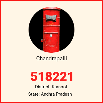 Chandrapalli pin code, district Kurnool in Andhra Pradesh
