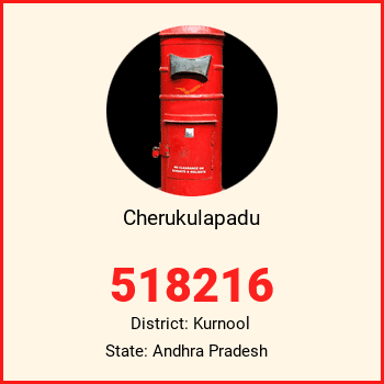 Cherukulapadu pin code, district Kurnool in Andhra Pradesh
