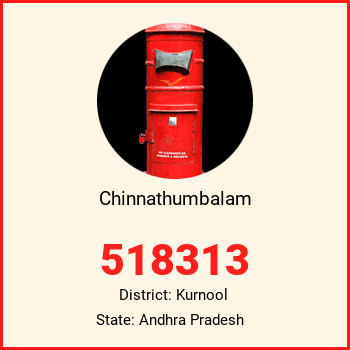 Chinnathumbalam pin code, district Kurnool in Andhra Pradesh