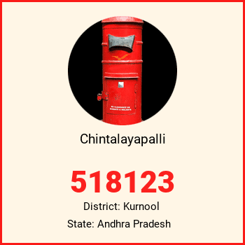 Chintalayapalli pin code, district Kurnool in Andhra Pradesh