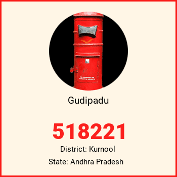 Gudipadu pin code, district Kurnool in Andhra Pradesh