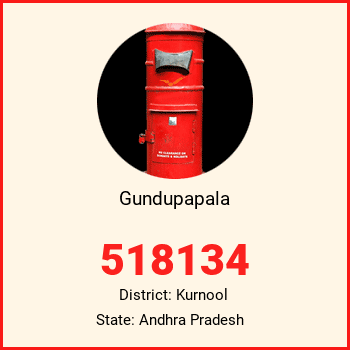 Gundupapala pin code, district Kurnool in Andhra Pradesh