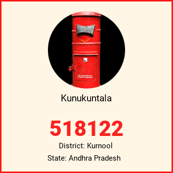 Kunukuntala pin code, district Kurnool in Andhra Pradesh