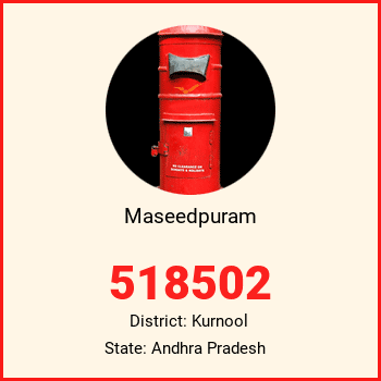 Maseedpuram pin code, district Kurnool in Andhra Pradesh