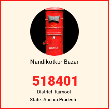 Nandikotkur Bazar pin code, district Kurnool in Andhra Pradesh