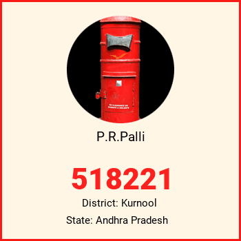 P.R.Palli pin code, district Kurnool in Andhra Pradesh