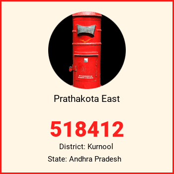 Prathakota East pin code, district Kurnool in Andhra Pradesh