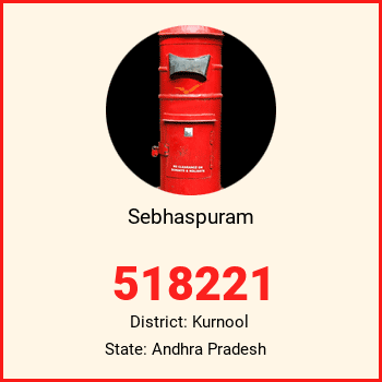 Sebhaspuram pin code, district Kurnool in Andhra Pradesh