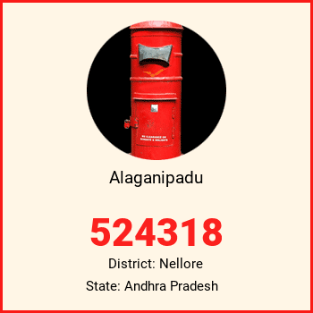 Alaganipadu pin code, district Nellore in Andhra Pradesh