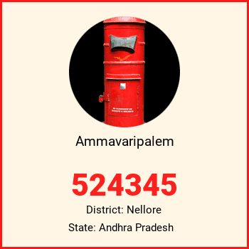 Ammavaripalem pin code, district Nellore in Andhra Pradesh