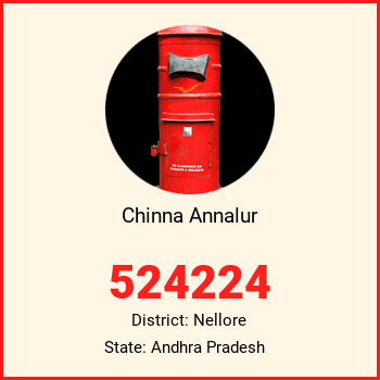 Chinna Annalur pin code, district Nellore in Andhra Pradesh