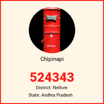 Chipinapi pin code, district Nellore in Andhra Pradesh