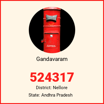 Gandavaram pin code, district Nellore in Andhra Pradesh