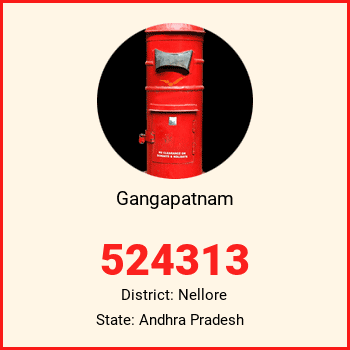 Gangapatnam pin code, district Nellore in Andhra Pradesh