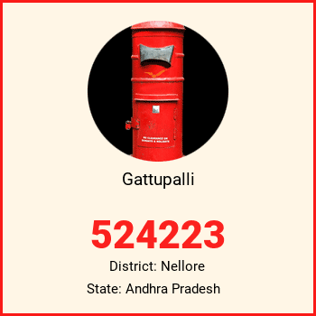 Gattupalli pin code, district Nellore in Andhra Pradesh