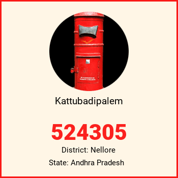 Kattubadipalem pin code, district Nellore in Andhra Pradesh