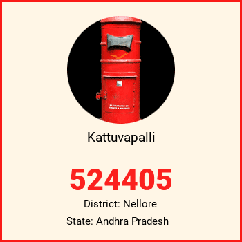 Kattuvapalli pin code, district Nellore in Andhra Pradesh