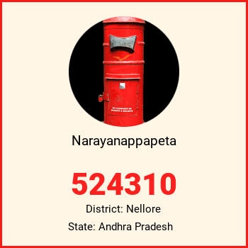 Narayanappapeta pin code, district Nellore in Andhra Pradesh