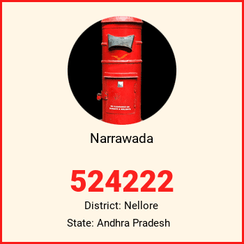 Narrawada pin code, district Nellore in Andhra Pradesh