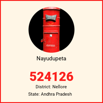 Nayudupeta pin code, district Nellore in Andhra Pradesh