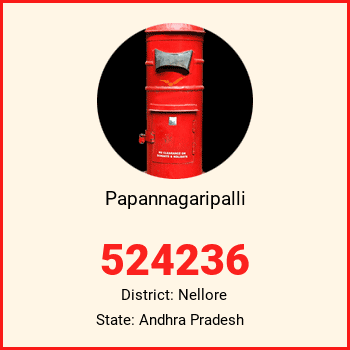 Papannagaripalli pin code, district Nellore in Andhra Pradesh