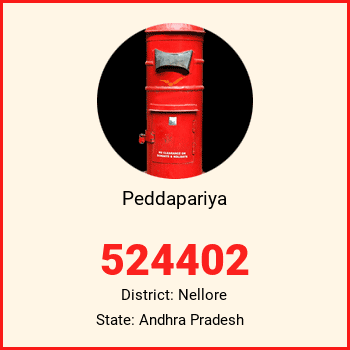 Peddapariya pin code, district Nellore in Andhra Pradesh