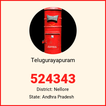 Telugurayapuram pin code, district Nellore in Andhra Pradesh
