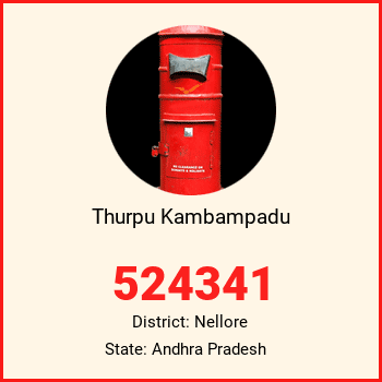 Thurpu Kambampadu pin code, district Nellore in Andhra Pradesh