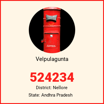 Velpulagunta pin code, district Nellore in Andhra Pradesh