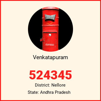 Venkatapuram pin code, district Nellore in Andhra Pradesh