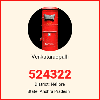 Venkataraopalli pin code, district Nellore in Andhra Pradesh