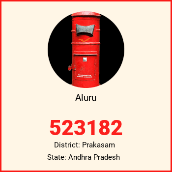 Aluru pin code, district Prakasam in Andhra Pradesh