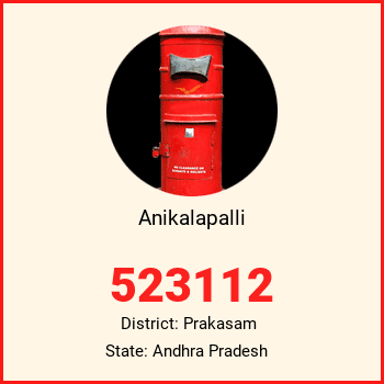 Anikalapalli pin code, district Prakasam in Andhra Pradesh