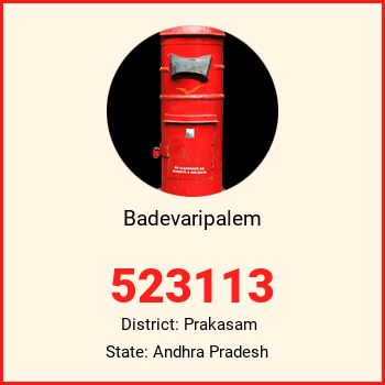 Badevaripalem pin code, district Prakasam in Andhra Pradesh