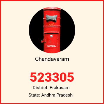 Chandavaram pin code, district Prakasam in Andhra Pradesh