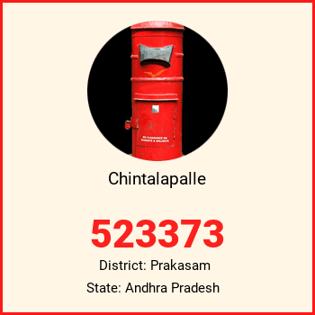 Chintalapalle pin code, district Prakasam in Andhra Pradesh