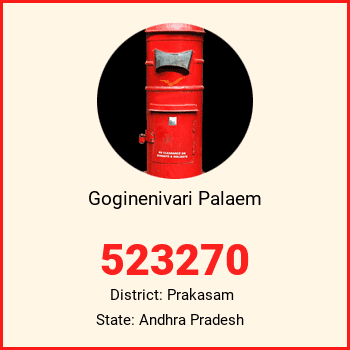 Goginenivari Palaem pin code, district Prakasam in Andhra Pradesh