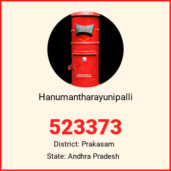 Hanumantharayunipalli pin code, district Prakasam in Andhra Pradesh