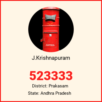 J.Krishnapuram pin code, district Prakasam in Andhra Pradesh