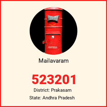 Mailavaram pin code, district Prakasam in Andhra Pradesh