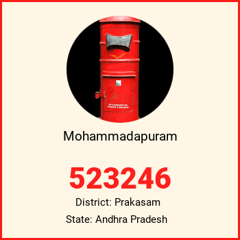 Mohammadapuram pin code, district Prakasam in Andhra Pradesh