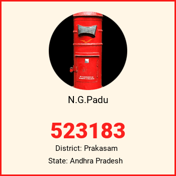 N.G.Padu pin code, district Prakasam in Andhra Pradesh