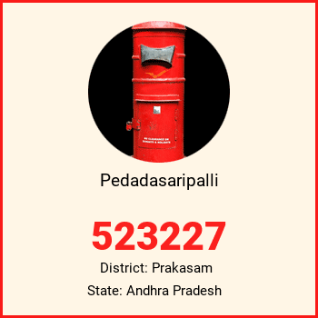 Pedadasaripalli pin code, district Prakasam in Andhra Pradesh