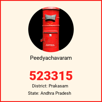 Peedyachavaram pin code, district Prakasam in Andhra Pradesh