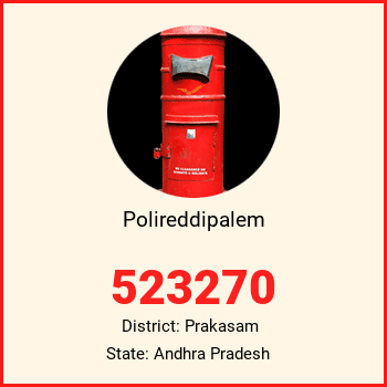 Polireddipalem pin code, district Prakasam in Andhra Pradesh