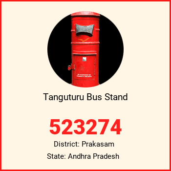 Tanguturu Bus Stand pin code, district Prakasam in Andhra Pradesh
