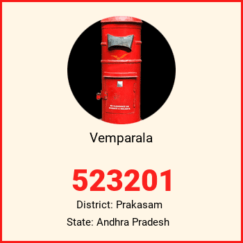 Vemparala pin code, district Prakasam in Andhra Pradesh
