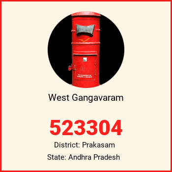 West Gangavaram pin code, district Prakasam in Andhra Pradesh